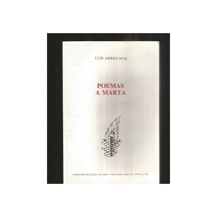 Poemas A Marta (Primera edición)